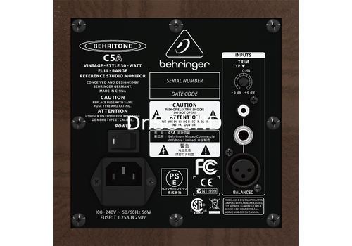 Ремонт Behringer C5A